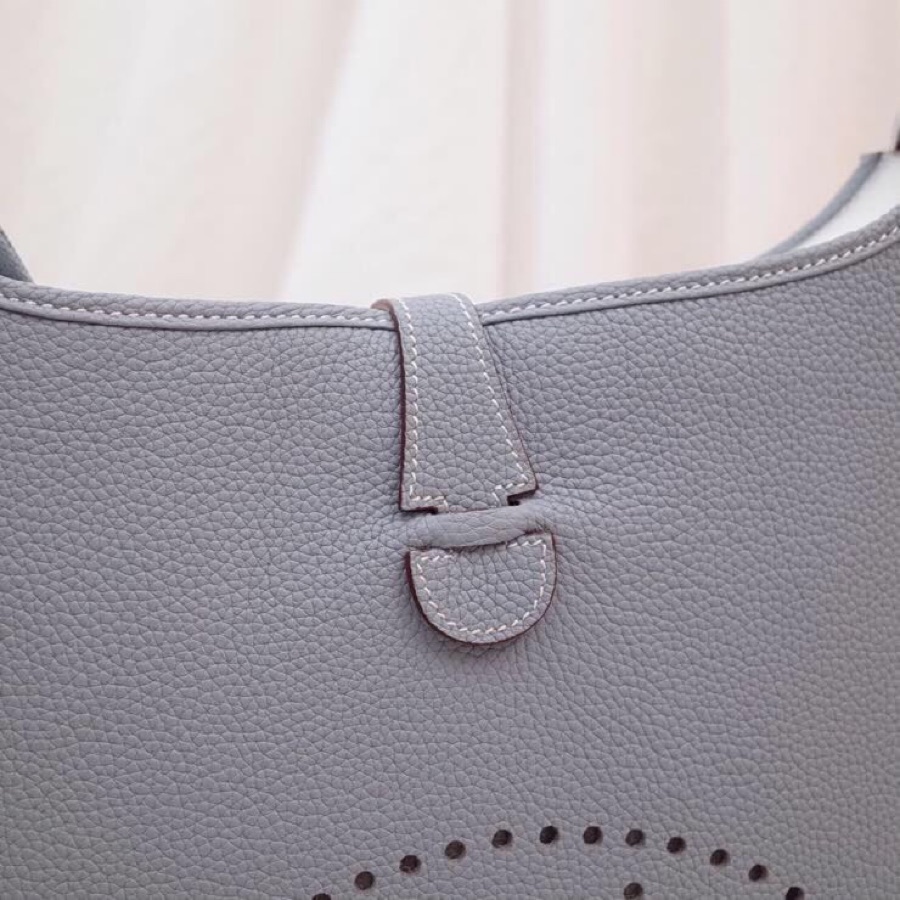 에르메스 에블린29 린넨블루 은장